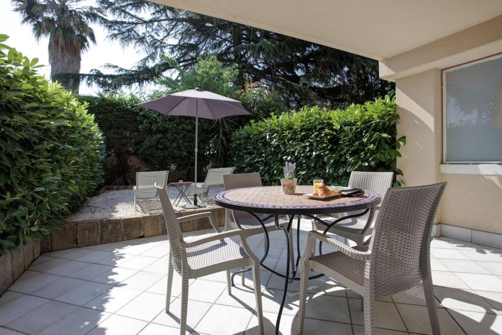 Beautiful studio close to beach private parking Villeneuve-Loubet Esterno foto